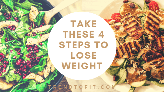 4 steps to lose weight naturally