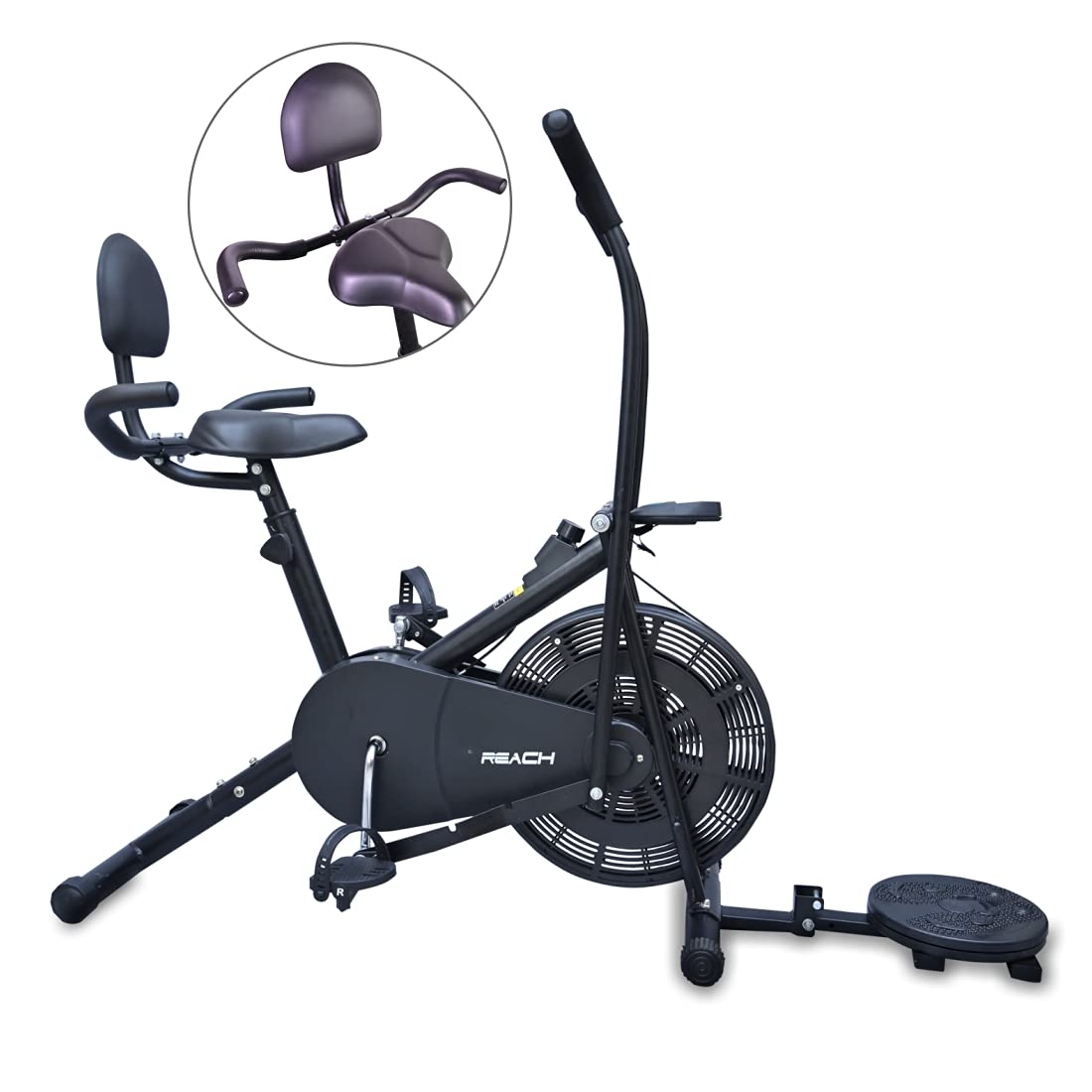 Reach Air Bike Exercise cycle for weight loss in India