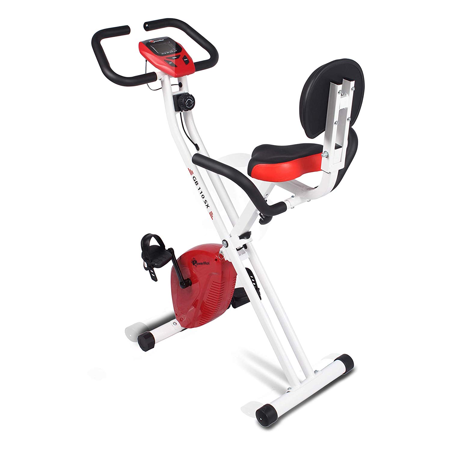 Powermax fitness BX-110SX - upright exercise bike with programs