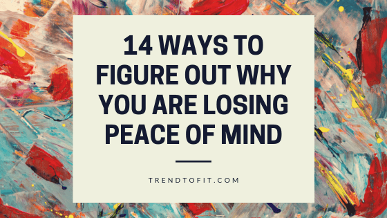 14 ways to get peace of mind