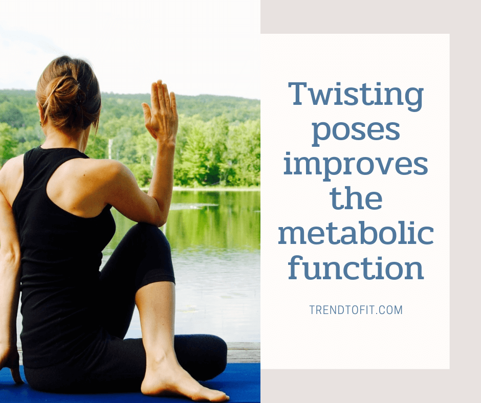 twisting yoga postures to fire up metabolism