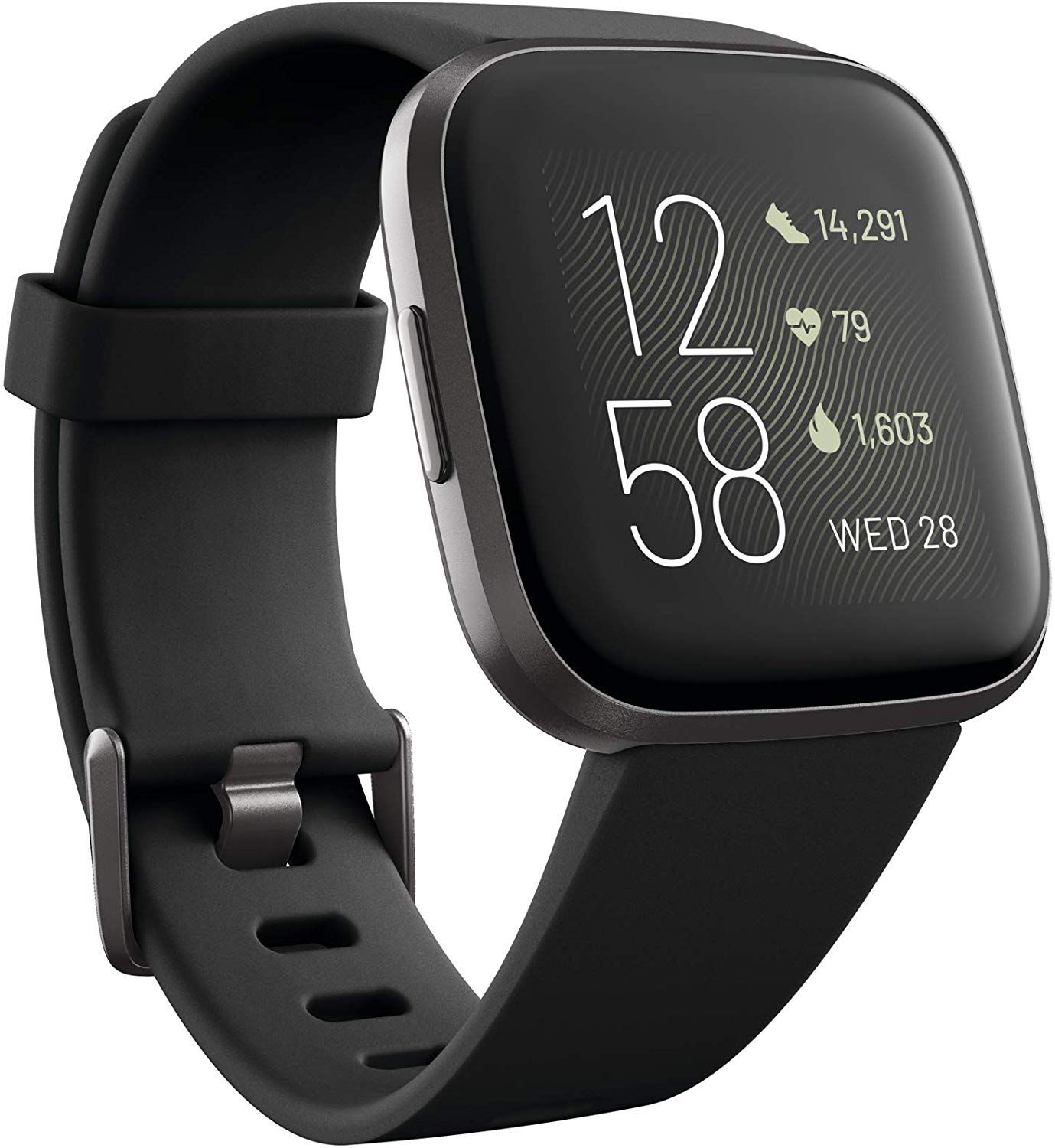 Fitbit Versa 2 Smartwatch (Black) is a good activity tracker