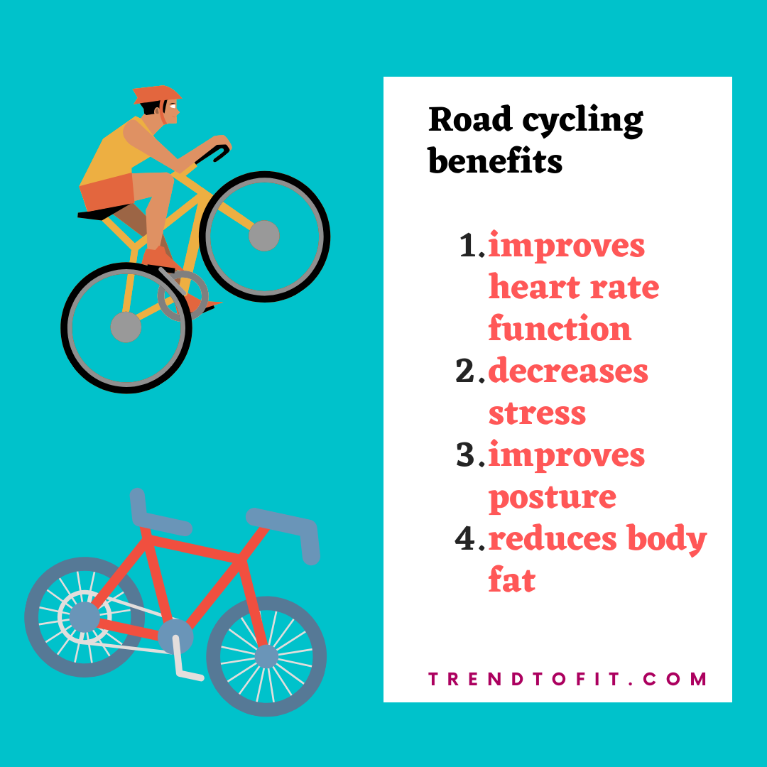 benefits of using a road bike cycle