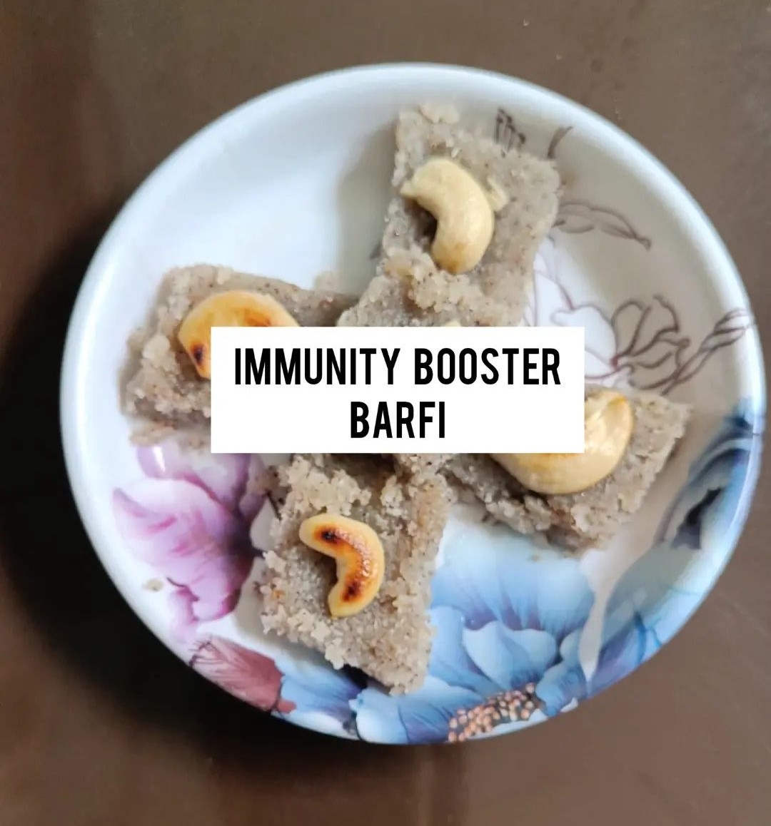 Immunity booster barfi