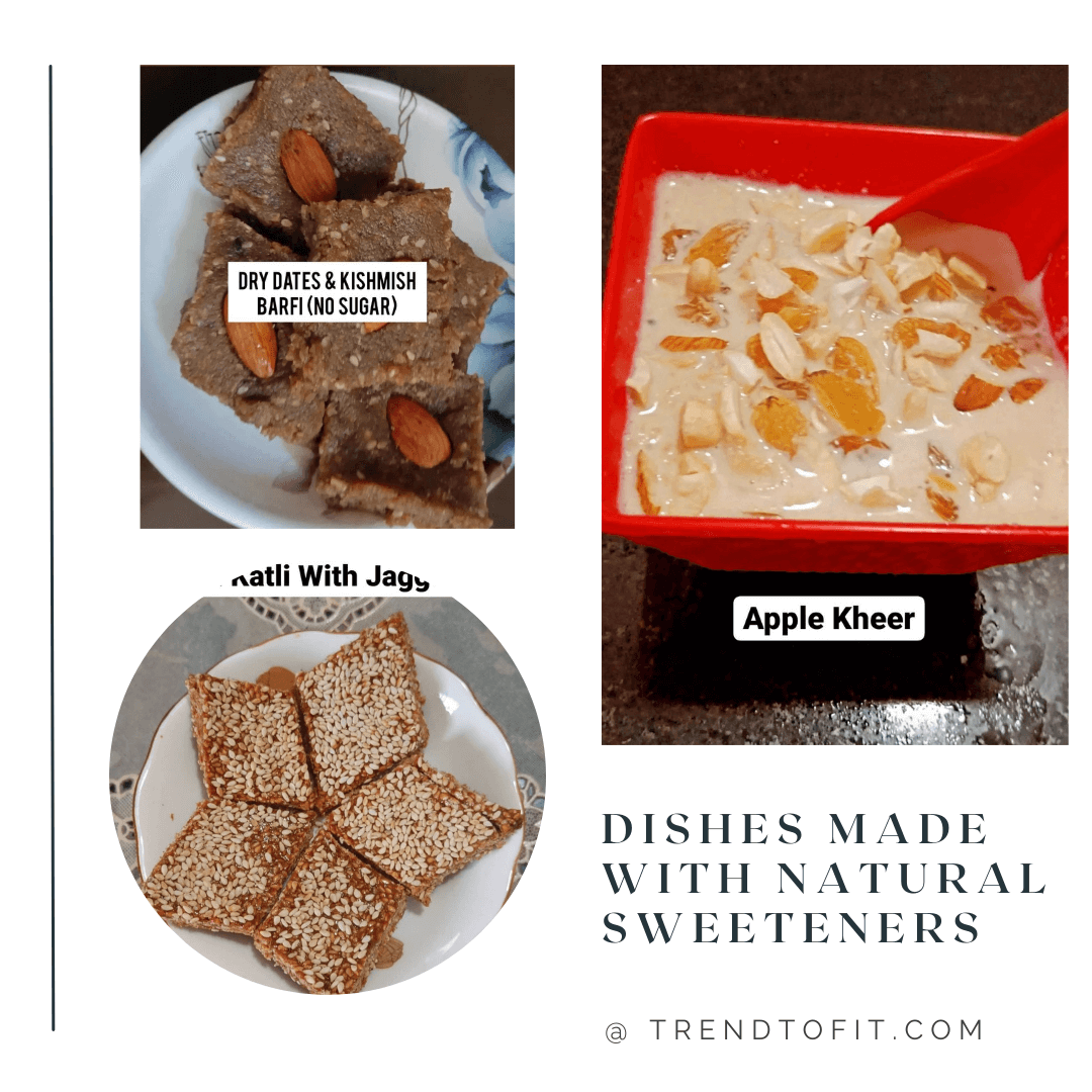 sweets made with natural sweeteners that are healthy sugar substitutes