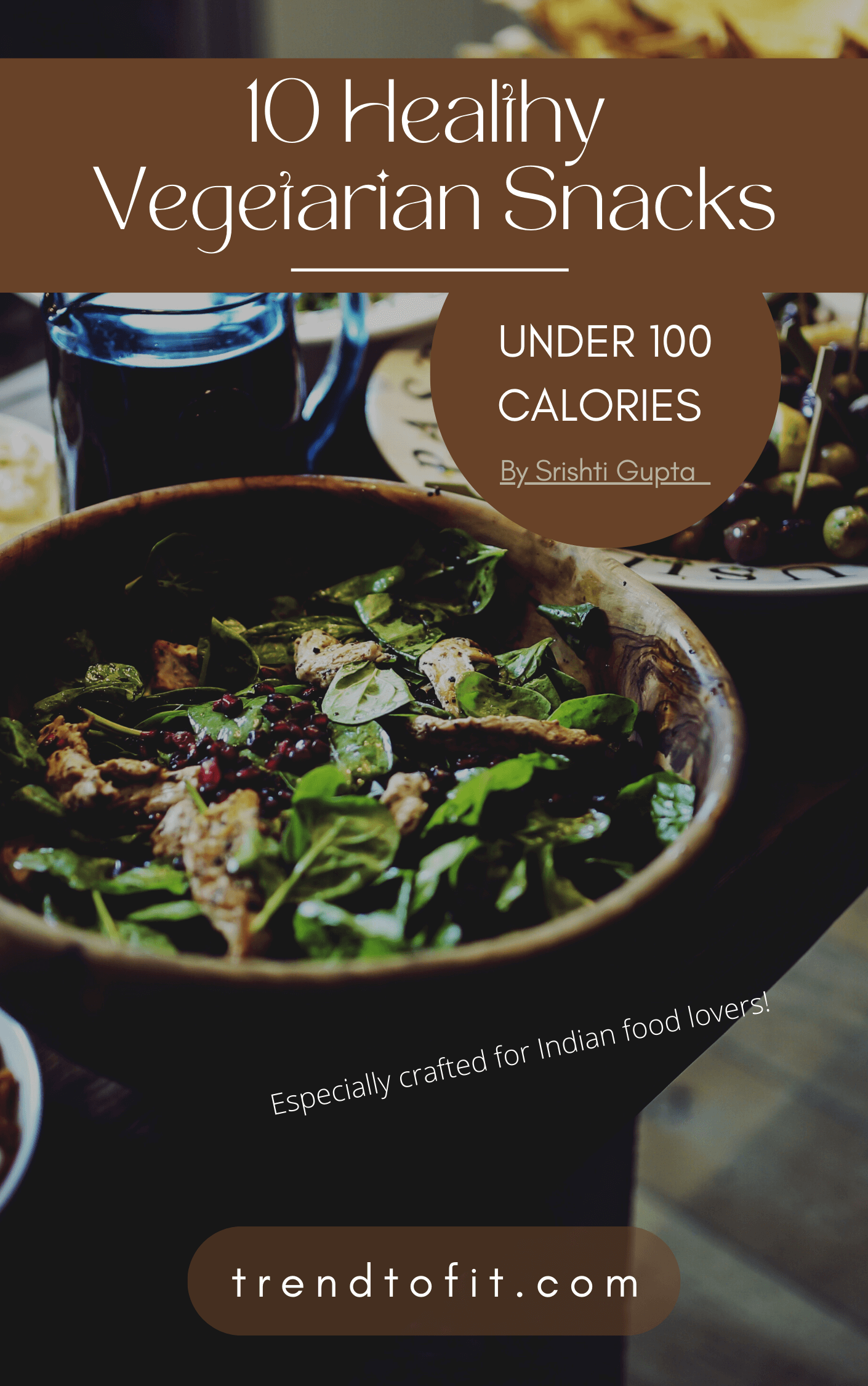 subscribe to get 100 calories Indian recipes